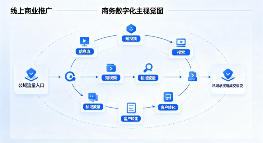 卢氏县线上商业推广怎么做？全域流量闭环搭建与低成本转化实战指南